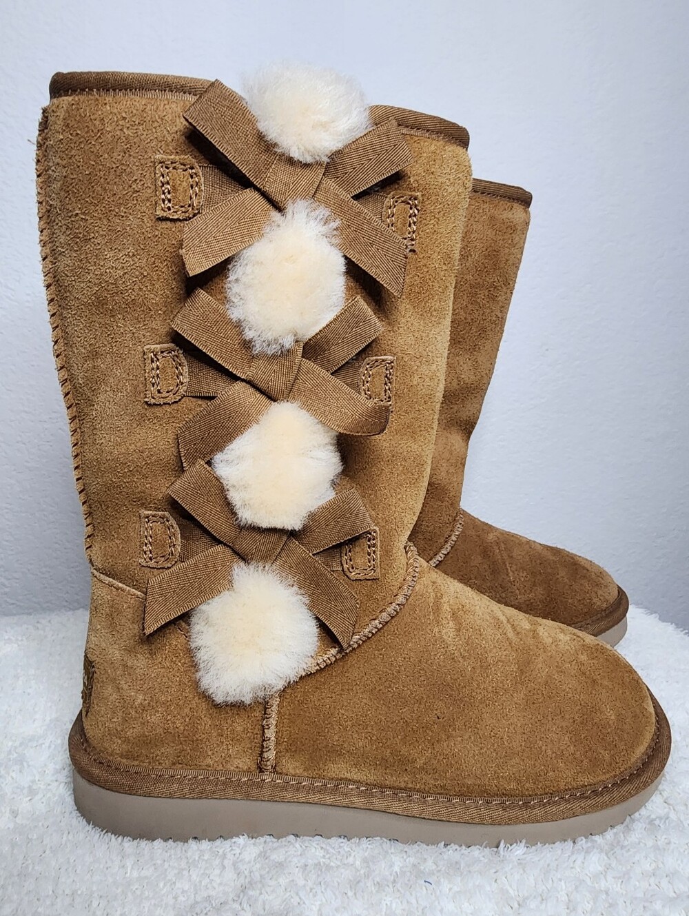 Koolaburrow By Ugg Suede Faux Boots Size 6US